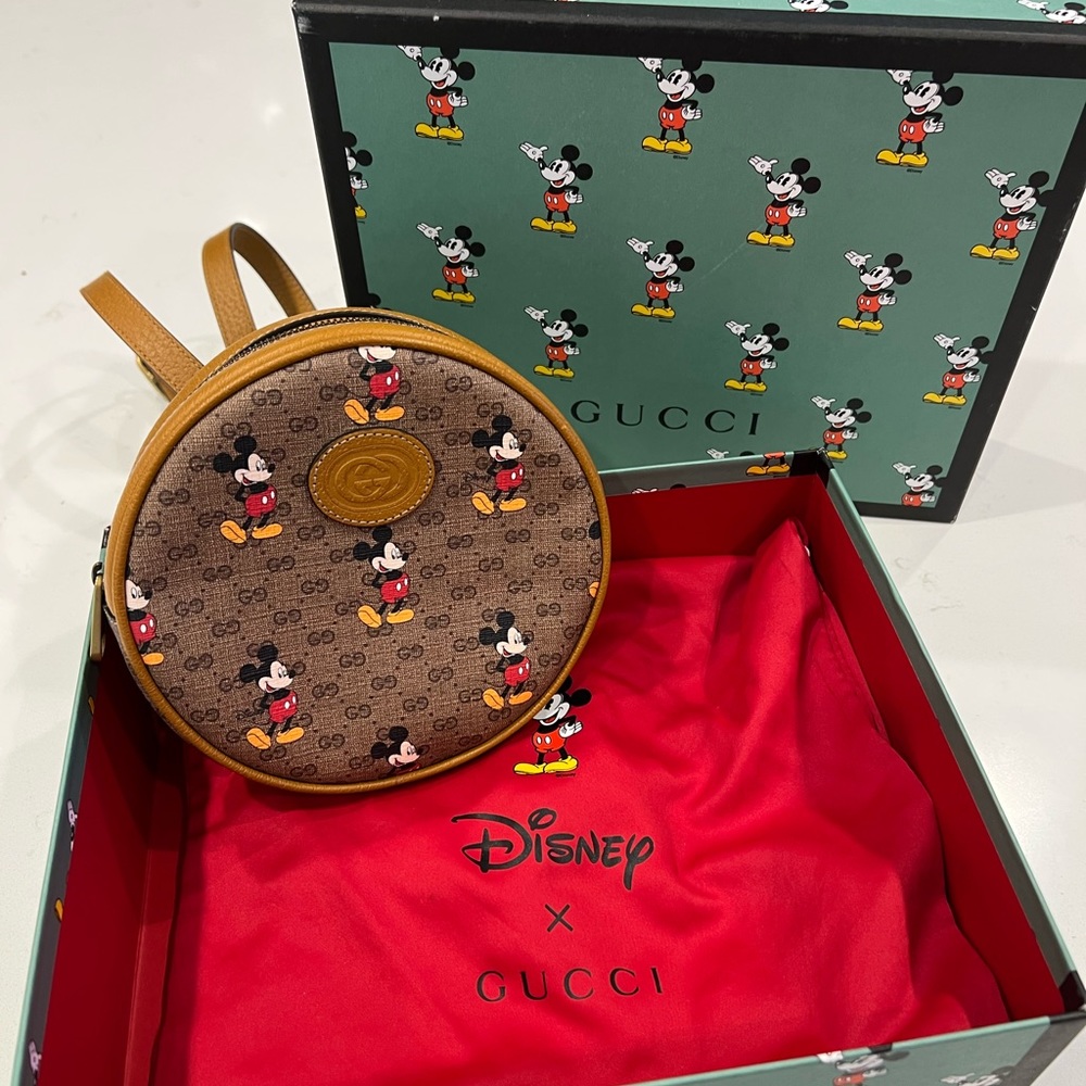 Gucci Mickey Mouse Print Box